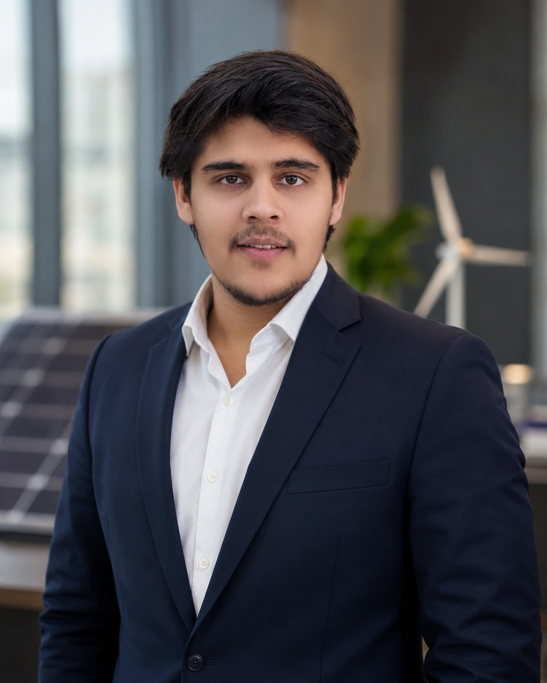 Er. Harsh Chaudhary, wind energy expert of India and founder of Solario Technologies